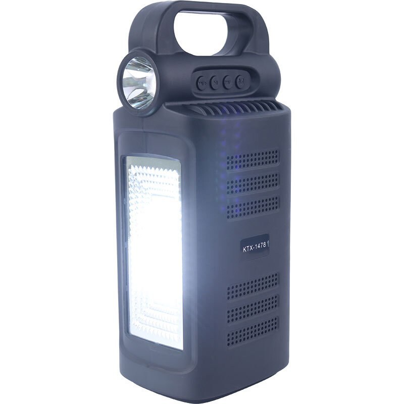 اسپیکر بلوتوثی قابل حمل KTX-1478 با چراغ قوه