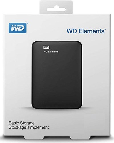 هارد اکسترنال وسترن دیجیتال مدل Elements ظرفیت 320 گیگابایت با گارانتی 18 ماهه