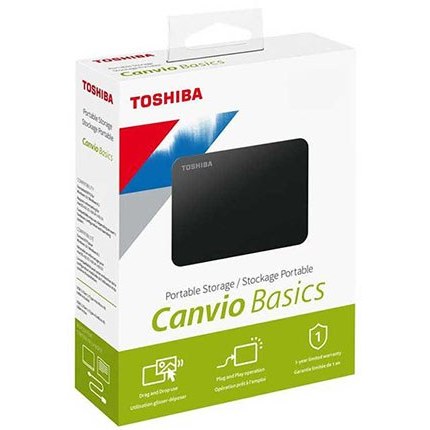 هارد اکسترنال توشیبا 500 گیگابایت Canvio Basic با گارانتی 12 ماهه