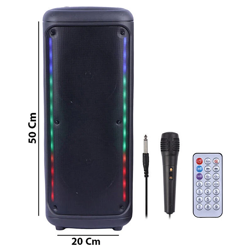 اسپیکر بلوتوثی ABS-6207 + میکروفون و ریموت کنترل