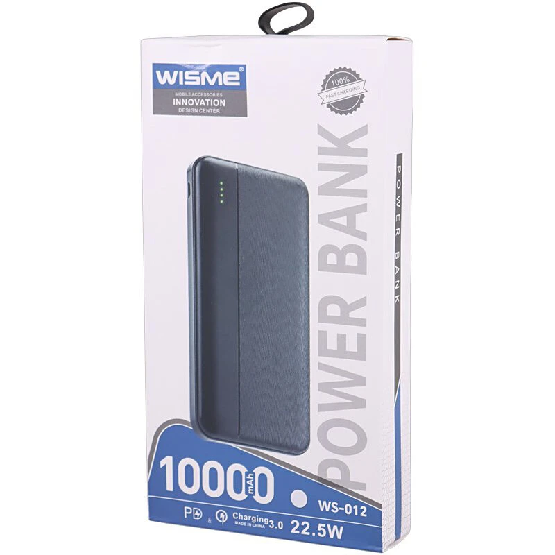 پاور بانک ویسمی WS-012 10.5W ظرفیت 10000 میلی آمپر ساعت