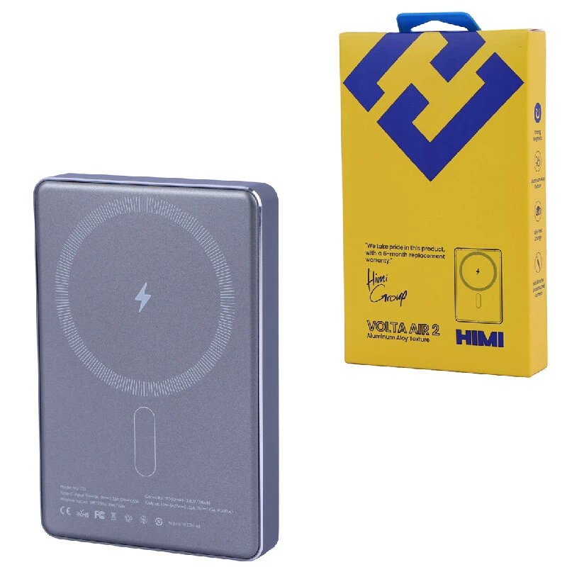پاور بانک بی سیم فست شارژ هیمی Volta Air 2 VQ-P31 PD 20W ظرفیت 10000 میلی آمپر ساعت