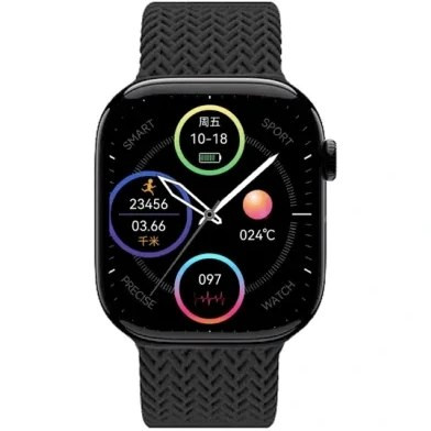 ساعت هوشمند ویرفیت مدل HK11 PRO-B سایز ۲.۰۲ اینچ با بند سیلیکونی