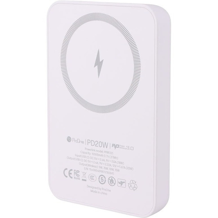 پاوربانک 20 وات پرووان مدل PPB5121 PowerLink Pro ظرفیت 10000 میلی آمپر ساعت