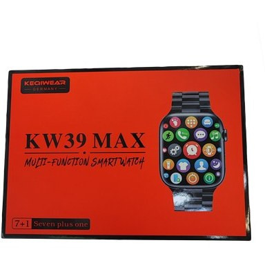 ساعت هوشمند KEQIWEAR مدل KW39MAX با نمایشگر OLED و ۷ بند