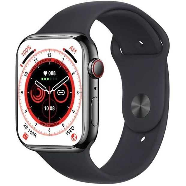 ساعت هوشمند KEQIWEAR مدل KW39MAX با نمایشگر OLED و ۷ بند