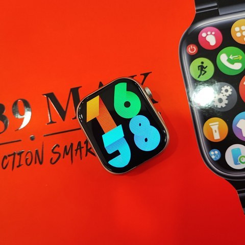 ساعت هوشمند KEQIWEAR مدل KW39MAX با نمایشگر OLED و ۷ بند