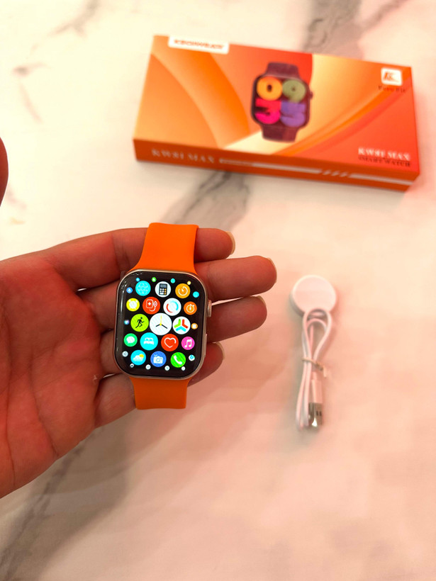 ساعت هوشمند KEQIWEAR مدل KW81 MAX با نمایشگر سوپر آمولد